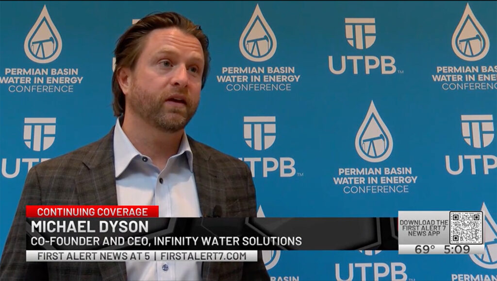 Michael Dyson speaks to First Alert News at UTPB